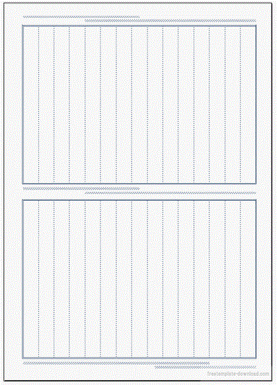 縦書きノート 無料ダウンロード Excelで作成 フリーテンプレート